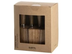 Gusta Kaasmesjes Met Houder - 4 Stuks -Keukengerei Korting Winkel 02130990 03