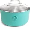 Saveur Selects Braadpan Voyage - Saveur Blue - ø 25 Cm / 4.7 Liter - Geëmailleerde Anti-aanbaklaag