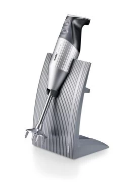 Bamix Staafmixer Set SwissLine - 200 W - Zilver -Keukengerei Korting Winkel 100.021b