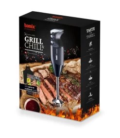 Bamix Staafmixer Set - Bbq Box - Zwart -Keukengerei Korting Winkel 100.804c