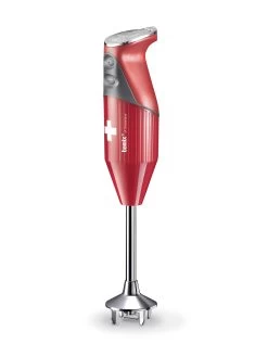 Bamix Staafmixer Set SwissLine - 200 W - Rood -Keukengerei Korting Winkel 100.992b