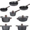 Resto Kitchenware Pannenset - 13 Delige Set - Inductie En Alle Andere Warmtebronnen -Keukengerei Korting Winkel 1154x1200