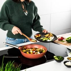 Westinghouse Pannenset Performance (Koekenpan ø 24 En 28 Cm + Steelpan ø 18 Cm) - Rood - Inductie En Alle Andere Warmtebronnen -Keukengerei Korting Winkel 1200x1200 59