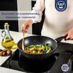 Westinghouse Pannenset Black Marble (Grillpan 28 Cm + Wokpan ø 30 Cm) - Inductie En Alle Andere Warmtebronnen -Keukengerei Korting Winkel 1200x1200 78
