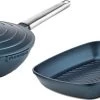 Westinghouse Pannenset Performance (Wokpan + Grillpan) ø 28 Cm - Blauw - Inductie En Alle Andere Warmtebronnen -Keukengerei Korting Winkel 1200x466