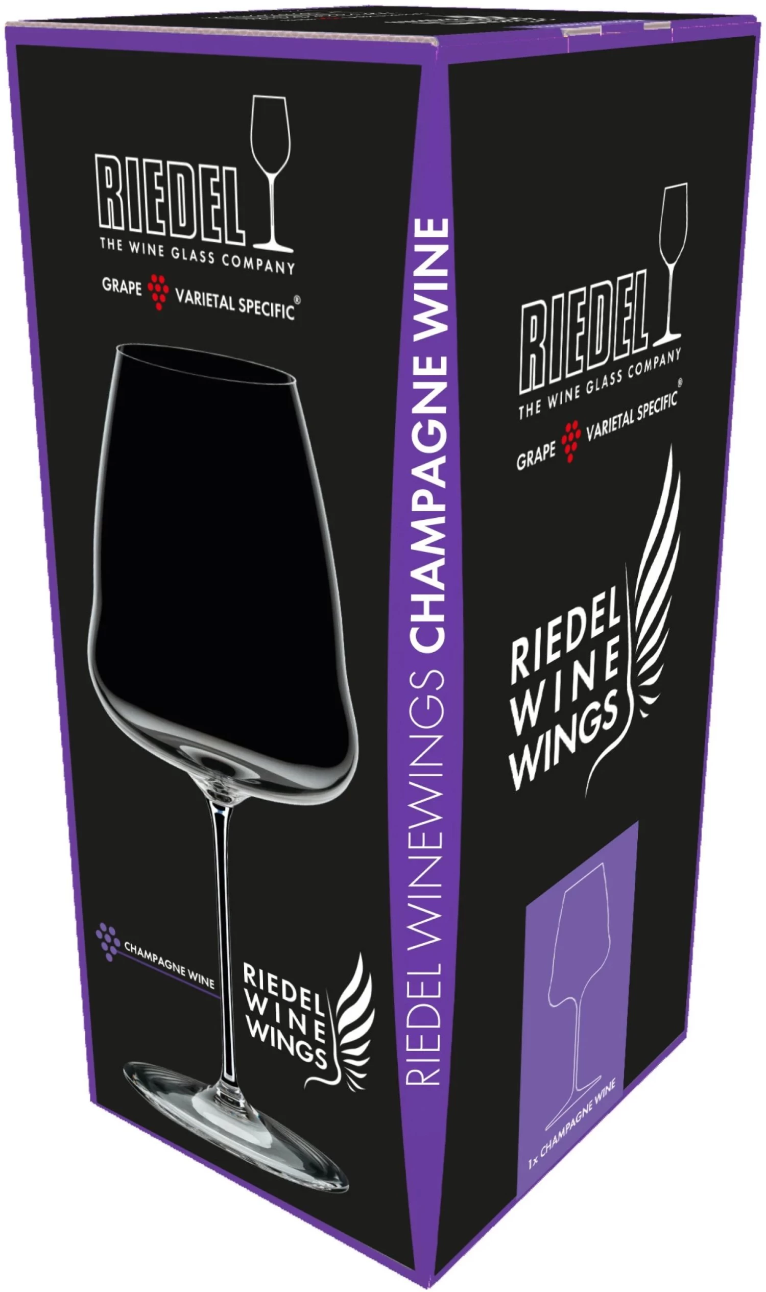 Riedel Champagneglas Winewings 6 Riedel Champagneglas Winewings - Afbeelding 4