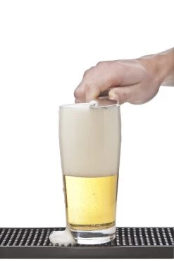 Cosy & Trendy Barmat / Dripmat - 60 X 8 Cm - Zwart -Keukengerei Korting Winkel 160330