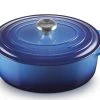 Le Creuset Braadpan Signature - Ovaal - Azure - ø 31 Cm / 6.3 Liter -Keukengerei Korting Winkel 21178292202430 1