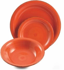 Villa D'Este Serviesset Baita - Colori Caldi - 18-delig / 6 Personen -Keukengerei Korting Winkel 2171740 d