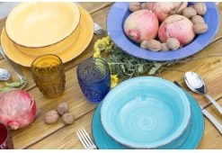 Villa D'Este Serviesset Baita - Colori Caldi - 18-delig / 6 Personen -Keukengerei Korting Winkel 2171740a