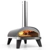 ZiiPa Pizza Oven Piana - Houtgestookt - Met Thermometer - Leisteen - Voor ø 30 Cm Pizza's - Roterende Pizzasteen -Keukengerei Korting Winkel 230731