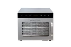 Wartmann Voedseldroger - 6 Laags - Zilver - WM-2206 DH -Keukengerei Korting Winkel 270236 IN06