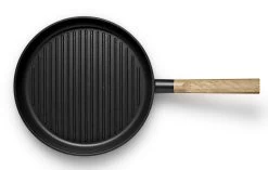 Eva Solo Grillpan Nordic Kitchen - ø 28 Cm - Standaard Anti-aanbaklaag -Keukengerei Korting Winkel 280428 Grill frying pan 28cm 3 HIGH