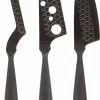 Boska Kaasmessenset Monaco+ Zwart - Met Lederen Hoes 1 Boska Kaasmessenset Monaco+ Zwart - Met Lederen Hoes -Keukengerei Korting Winkel 307089 Monacoblack set 2