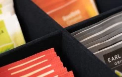 Sakura Tea Theedoos - Hout - 6-vaks - Met Fluweel - 24 X 16 Cm -Keukengerei Korting Winkel 4 detail 6 en 9 8