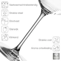 Leonardo Rode Wijnglazen Puccini - 750 Ml - 6 Stuks -Keukengerei Korting Winkel 4045037695542 02