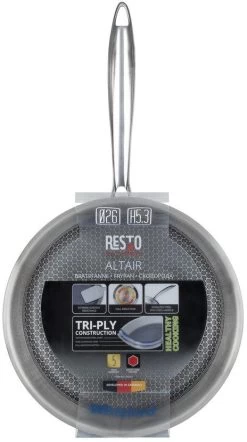 Resto Kitchenware Koekenpan Altair - ø 26 Cm - Standaard Anti-aanbaklaag -Keukengerei Korting Winkel 4260403577196
