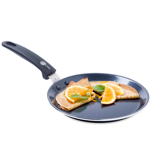 GreenPan Pannenkoekenpan Essentials - Zwart - ø 28 Cm - Keramische Anti-aanbaklaag - Afbeelding 2