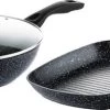 Westinghouse Pannenset Black Marble (Grillpan 28 Cm + Wokpan ø 30 Cm) - Inductie En Alle Andere Warmtebronnen -Keukengerei Korting Winkel 550x189