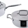 Saveur Selects Pannenset Voyage Series (Kookpan ø 25 Cm + Steelpan ø 20 Cm) - TriPly RVS - Inductie En Alle Andere Warmtebronnen -Keukengerei Korting Winkel 550x301