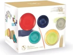 Villa D'Este Serviesset Baita 2 Intensita Doppia - 18-delig / 6 Personen -Keukengerei Korting Winkel 5907302s