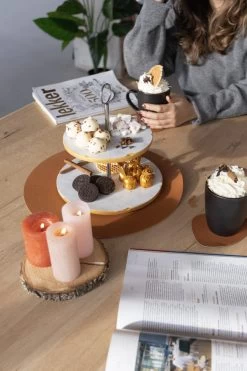 Jay Hill Etagere Marmer Goud 2-Laags -Keukengerei Korting Winkel 7 8720812849278 5