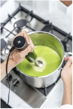 Zwilling Staafmixer Enfinigy - 800 W - 9 Snelheden - Zwart -Keukengerei Korting Winkel 750060046