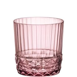 Bormioli Rocco Cocktailglazen / Whiskey Glazen / Waterglazen America 20's - Lilac Rose - 370 Ml - 6 Stuks -Keukengerei Korting Winkel 8004360093919