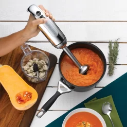 Dualit Staafmixer Set - 3-delig - Zilver - D88930 -Keukengerei Korting Winkel 85800 hand blender chrome lifestyle 1