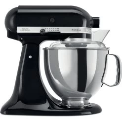 KitchenAid Keukenmachine Artisan - Kantelbare Kop - Onyx Zwart - 4.8 Liter - 5KSM175PSEOB