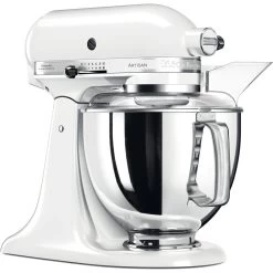 KitchenAid Keukenmachine Artisan - Kantelbare Kop - Wit - 4.8 Liter - 5KSM175PSEWH -Keukengerei Korting Winkel 8597015010305B15D 1