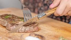 Jay Hill Steakmessen Laguiole - Olijfhout - 6 Stuks -Keukengerei Korting Winkel 8720364453442 1