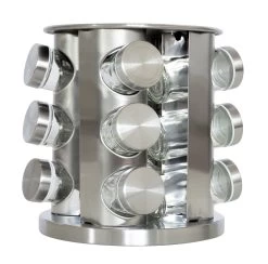 Blackwell Kruidenrek / Kruidencarrousel - Inclusief 12 Kruidenpotjes - RVS 16 Blackwell Kruidenrek / Kruidencarrousel - Inclusief 12 Kruidenpotjes - RVS -Keukengerei Korting Winkel 8720364455521 1 1