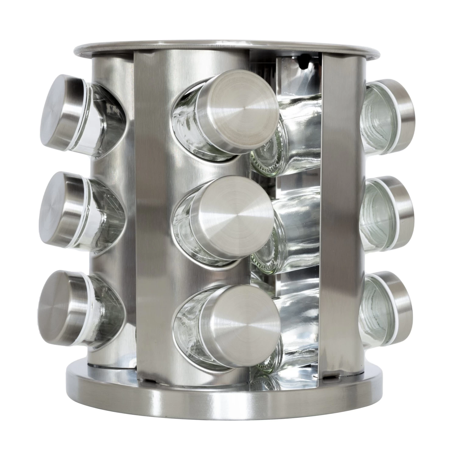 Blackwell Kruidenrek / Kruidencarrousel - Inclusief 12 Kruidenpotjes - RVS 9 Blackwell Kruidenrek / Kruidencarrousel - Inclusief 12 Kruidenpotjes - RVS - Afbeelding 7