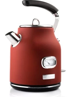 Westinghouse Retro Waterkoker + Broodrooster 2 Sleuven + Staafmixer - Rood -Keukengerei Korting Winkel 885x1200 5