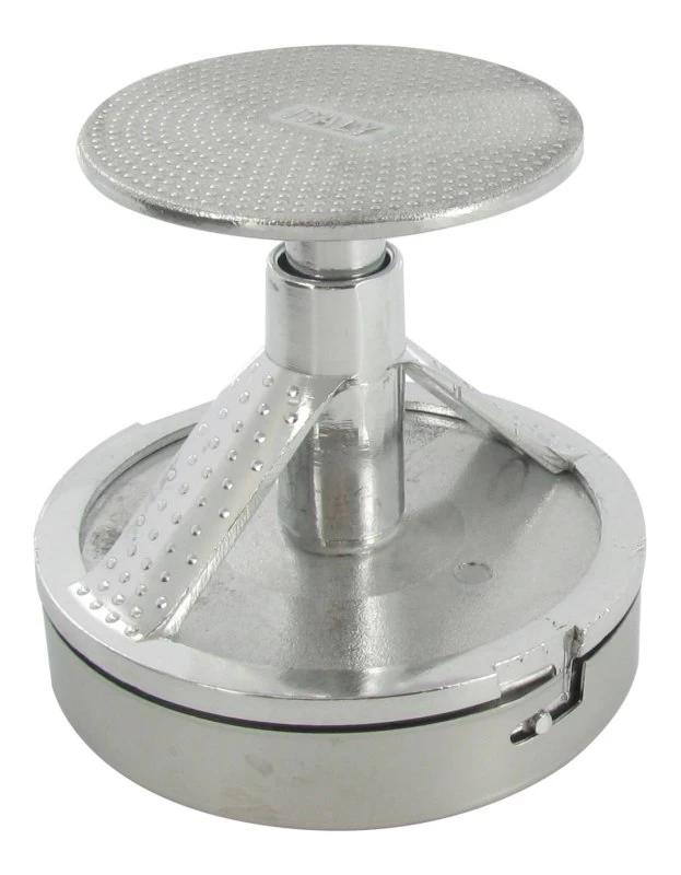 Hamburgerpers - Aluminium / RVS - ø 11 Cm 3 Hamburgerpers - Aluminium / RVS - ø 11 Cm