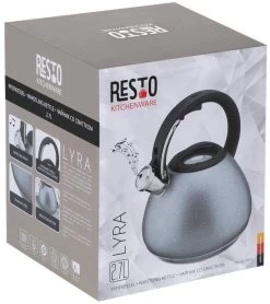 Resto Kitchenware Fluitketel Lyra - Zilver - 2.7 Liter 13 Resto Kitchenware Fluitketel Lyra - Zilver - 2.7 Liter -Keukengerei Korting Winkel 90605.4260403577325.ver09