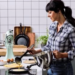 KitchenAid Pannenkoekenpan Classic Forged - ø 24 Cm - Keramische Anti-aanbaklaag -Keukengerei Korting Winkel 91SPELUmjdL. AC SL1500