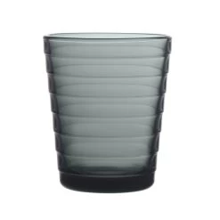 Iittala Glas Aino Aalto - Donkergrijs - 220 Ml - 2 Stuks -Keukengerei Korting Winkel Aino Aalto tumbler 22cl dark grey 2pcs