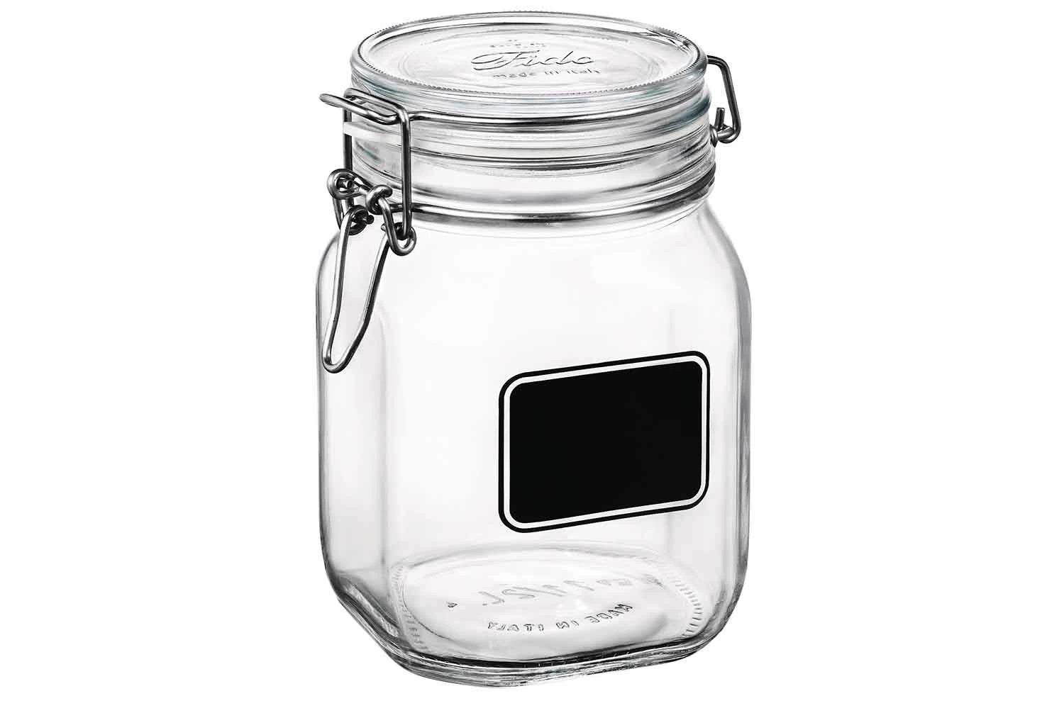 Bormioli Rocco Weckpot Krijt Fido 11 X 11 Cm / 1 Liter 3 Bormioli Rocco Weckpot Krijt Fido 11 X 11 Cm / 1 Liter