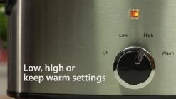 Crockpot Slowcooker - 4 Personen - 3.5 Liter - CR028 -Keukengerei Korting Winkel CSC025 Lifestyle Controls