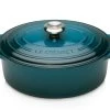 Le Creuset Braadpan Signature - Ovaal - Deap Teal - ø 29 Cm / 4.7 Liter