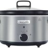 Crockpot Slowcooker - 4 Personen - 3.5 Liter - CR028 -Keukengerei Korting Winkel Crockpot Slowcooker RVS 3.5 Liter 1