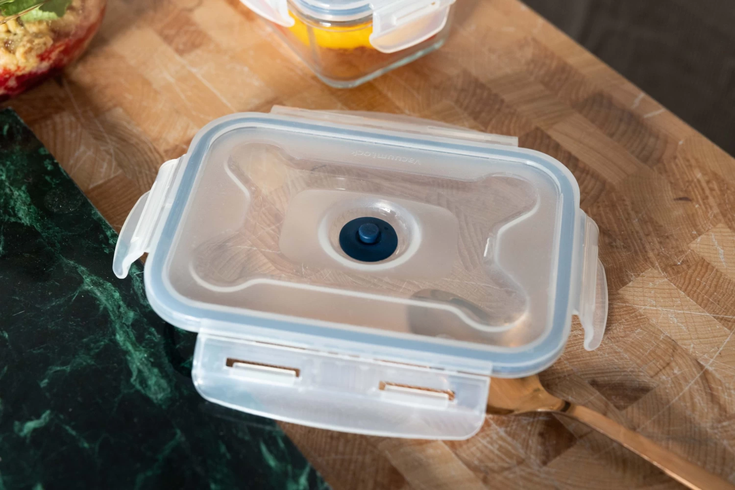 Sareva Vacuum Ovenschalen / Vershoudbakjes - Hittebestendig Glas - 3 Delige Set / 970 Ml + 1.7 Ltr 6 Sareva Vacuum Ovenschalen / Vershoudbakjes - Hittebestendig Glas - 3 Delige Set / 970 Ml + 1.7 Ltr - Afbeelding 4