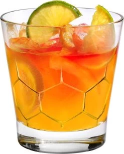 Duralex Waterglazen Hexagone - 260 Ml - 6 Stuks -Keukengerei Korting Winkel Duralex hexagone tumbler glas