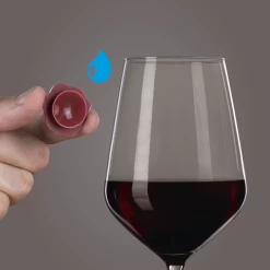 Vacu Vin Wijnglasherkenners - Gekleurd - 8 Stuks -Keukengerei Korting Winkel GlassMarkers Classic Instructions