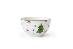 Studio Tavola Kerstservies - Porselein - Rood - 18-delig / 6 Personen -Keukengerei Korting Winkel HIT Kerstservies Rood 04