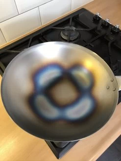 Wokpan Voccelli - Plaatstaal - ø 30 Cm - Zonder Anti-aanbaklaag -Keukengerei Korting Winkel IMG 0741 1