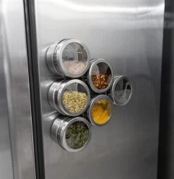Blackwell Kruidenpotjes Magnetisch - Inclusief 9 Potjes - RVS 12 Blackwell Kruidenpotjes Magnetisch - Inclusief 9 Potjes - RVS -Keukengerei Korting Winkel Kruidenpotjes 4