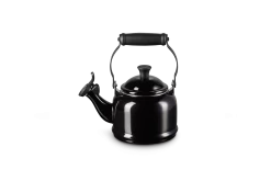 Le Creuset Fluitketel Demi - Ebbenzwart - 1.1 Liter -Keukengerei Korting Winkel LC 20190924 ZS PS FS 92000900140000 001